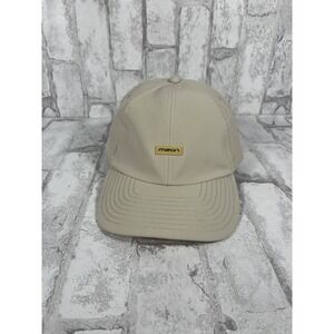 Melin Odyssey Hydro Sandy Shores Collection Khaki Strap Back Hat Cap Size XL EUC